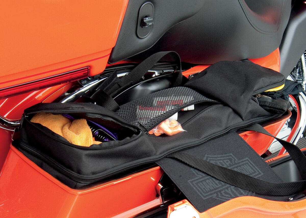 Drag Specialties Seats Liner Textile Black Liners Hard Bags 93-13