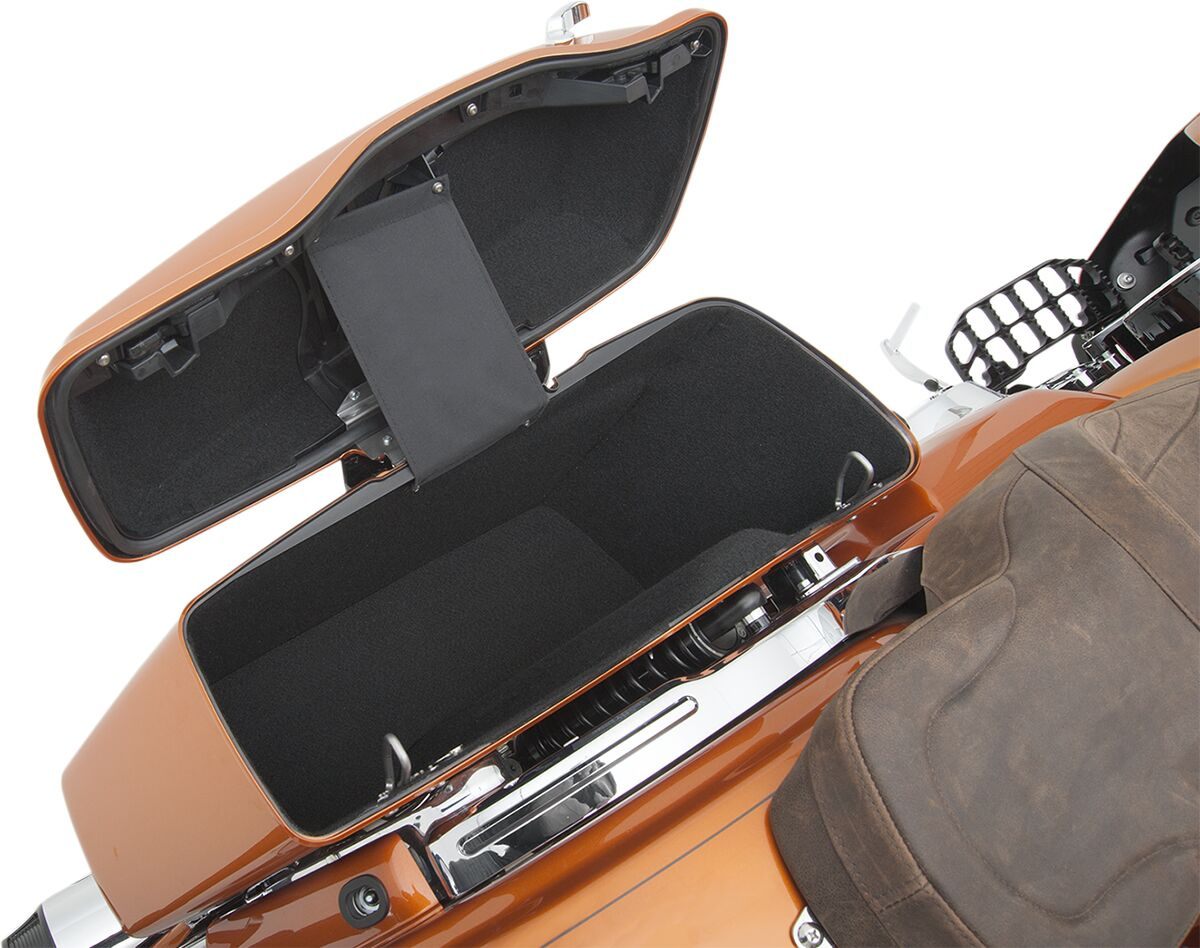 Drag Specialties Seats Liner Oem Hard Textile Black Lining Kit Hdbags