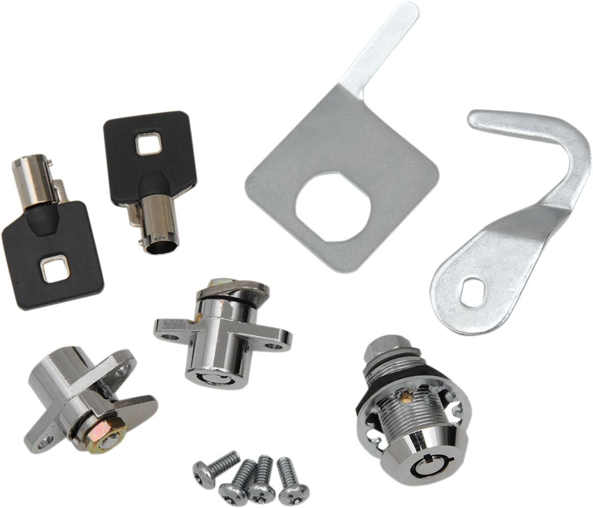Drag Specialties Saddlebag/Tour-Pak� Lock Kit Lock Set Bags/Box 93-13