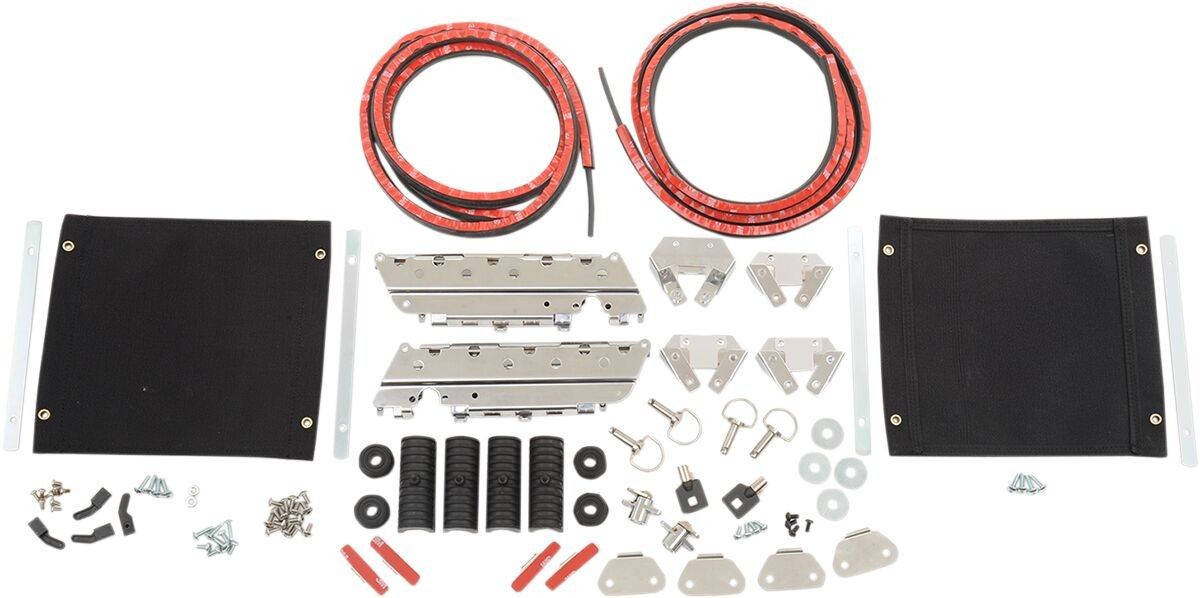 Drag Specialties Saddlebag Hardware Kit Hardware S/B W/Tether