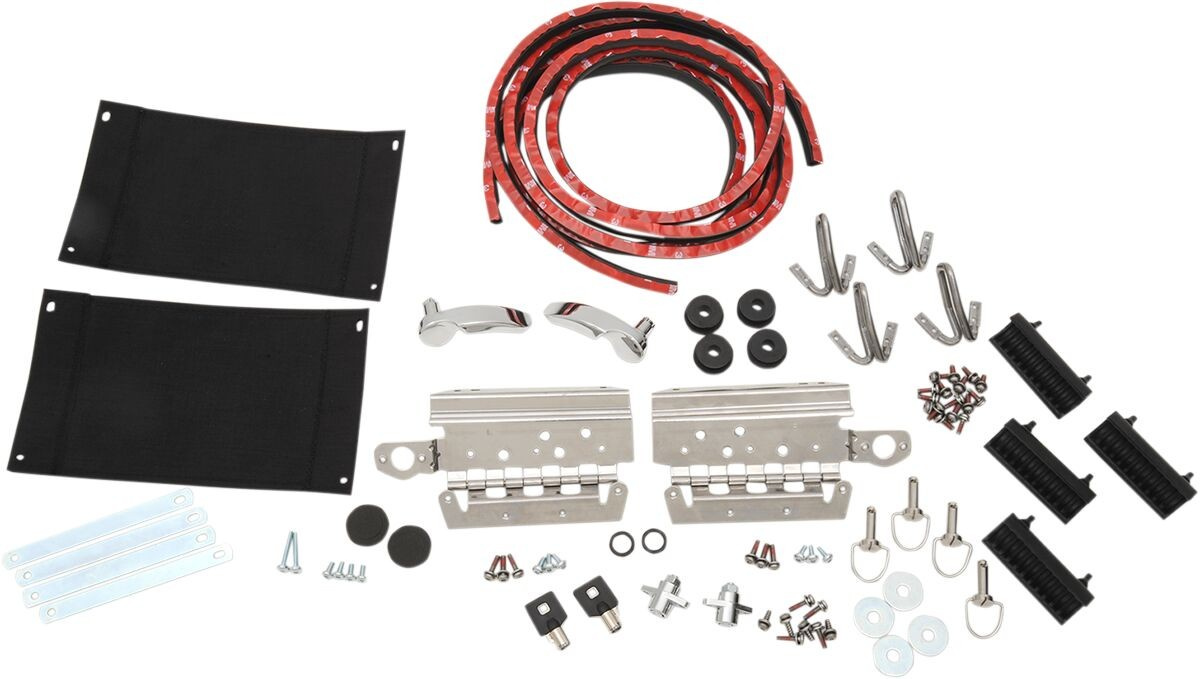Drag Specialties Saddlebag/Lid Hardware Kit Hardware S/B Compl. 14-22