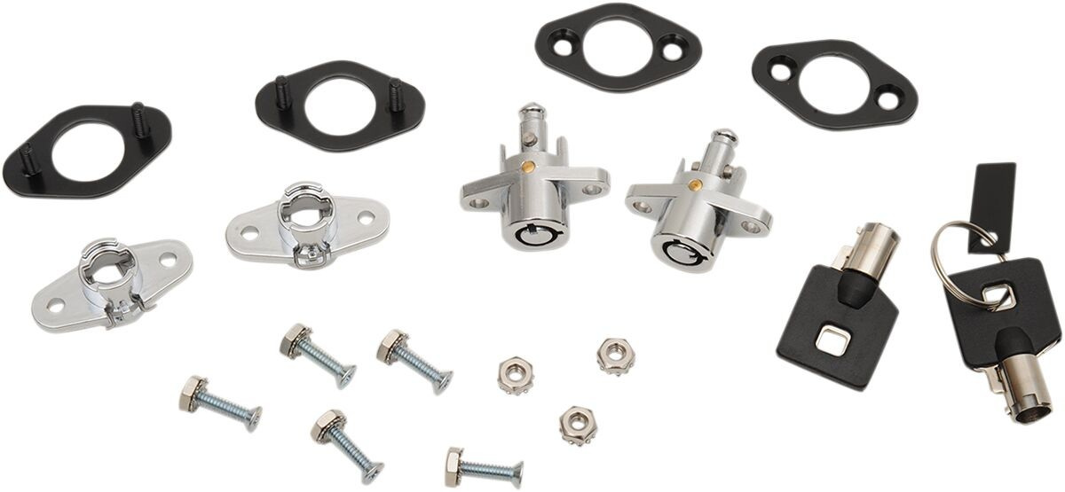 Drag Specialties Saddlebag Lock Kit Lock Soft S/B Univ