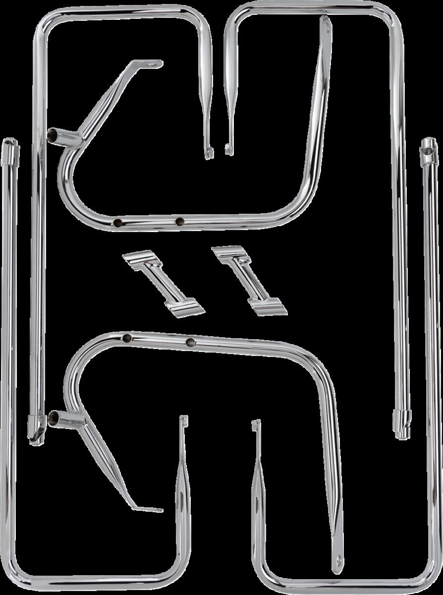 Drag Specialties Rail S/B Chr Flt 09-13 Rail S/B Chr Flt 09-13