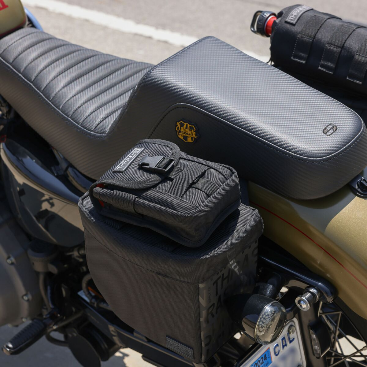 Thrashin Supply Co. Mini Essential Saddlebags - 8 Liter Saddlebags Ess