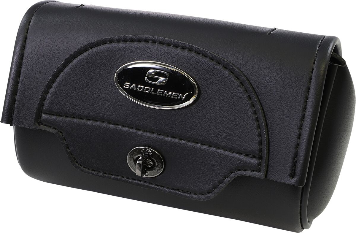 Saddlemen Tool Bag Universal Synthetic Leather Smooth Black Tool Bag-C