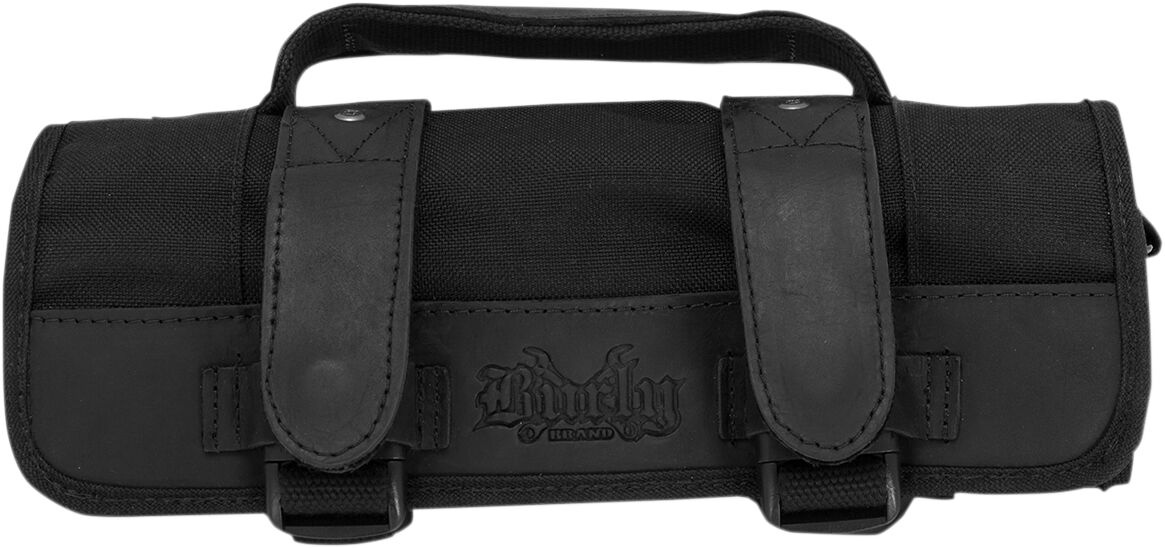 Burly Brand Tool Roll Cordura Black Tool Roll Black Cordura