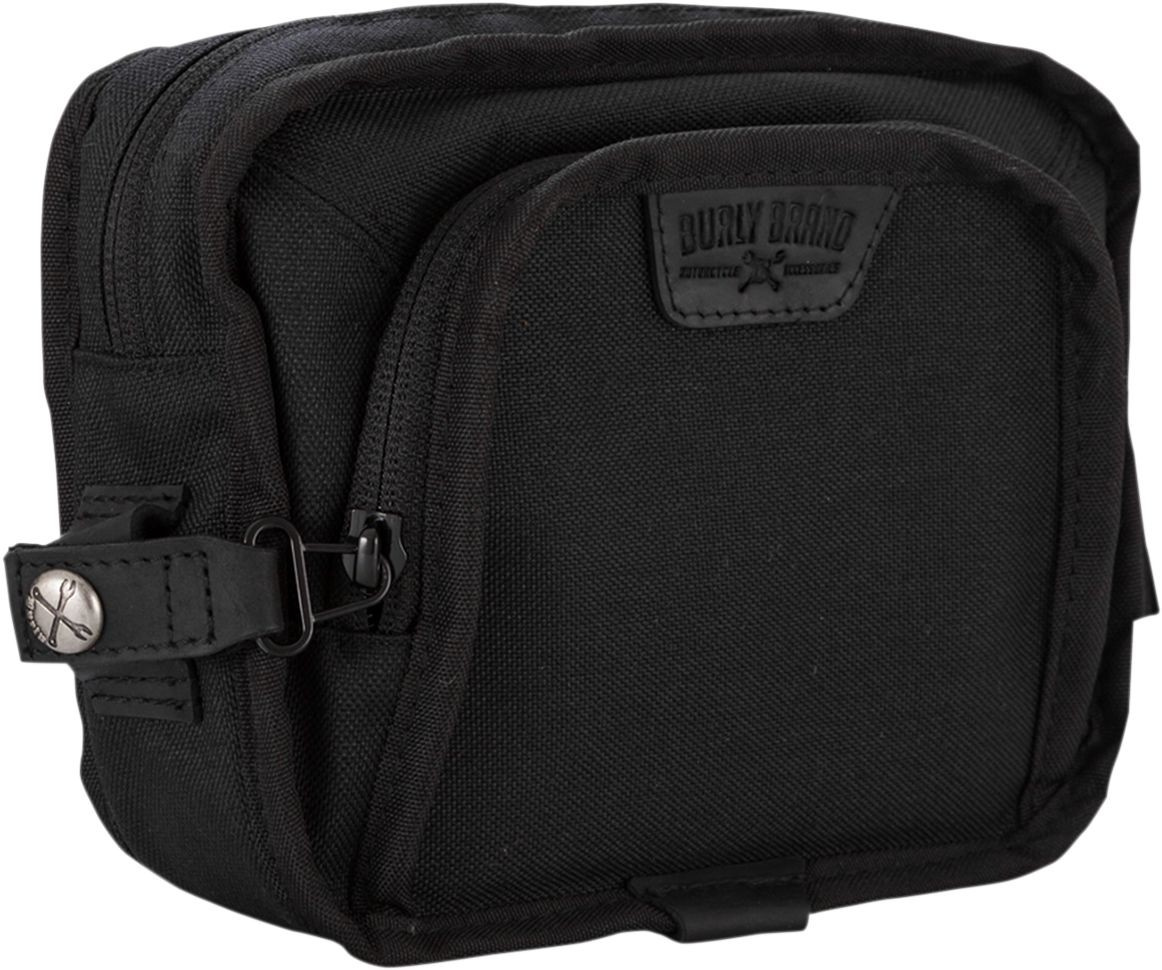 Burly Brand Bag Handlebar Black Bag Handlebar Black