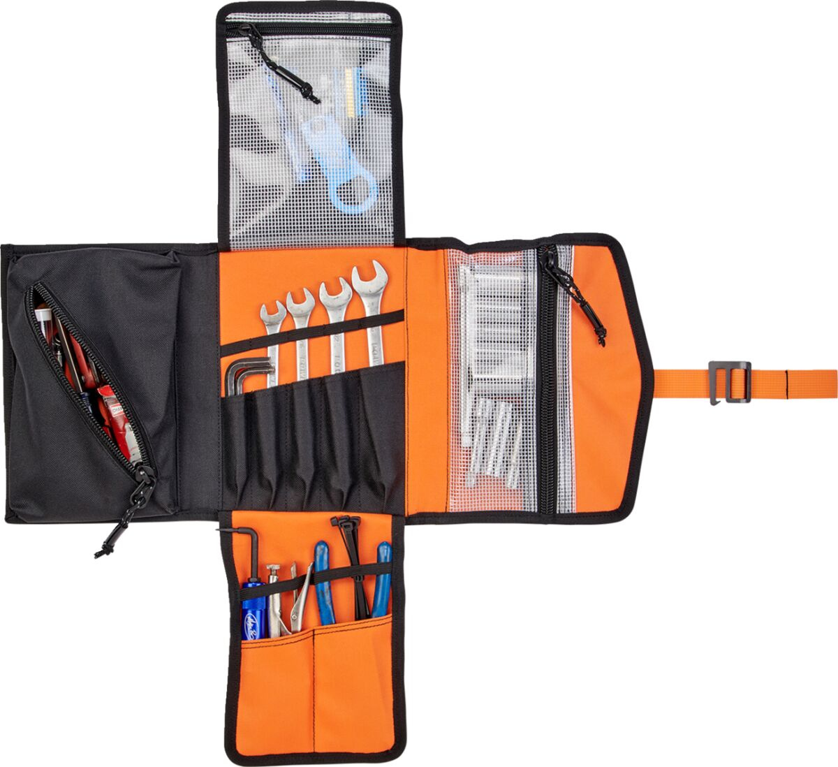 Biltwell Exfil-0 Tool Roll Pouch - Gen 2 - Black Tool Roll Exfil-0 Gen