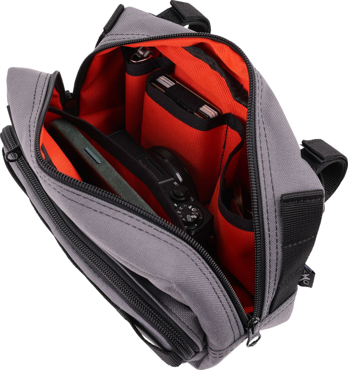 Thrashin Supply Co. Handlebar Bag Plus - Gray Bag Handlebar Tsc Plus G