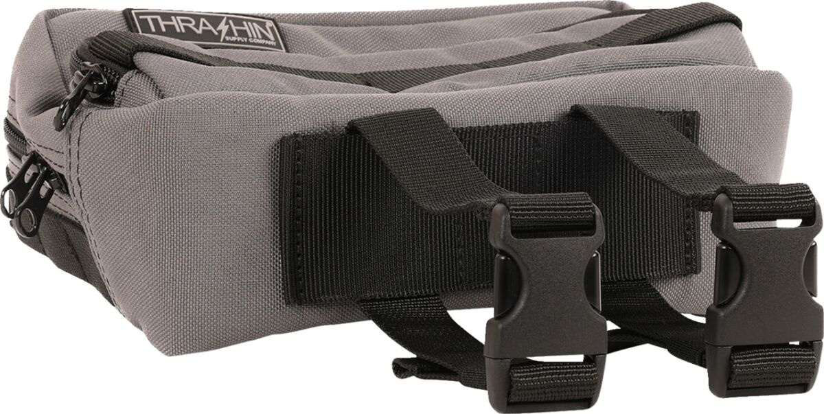 Thrashin Supply Co. Handlebar Bag Plus - Gray Bag Handlebar Tsc Plus G