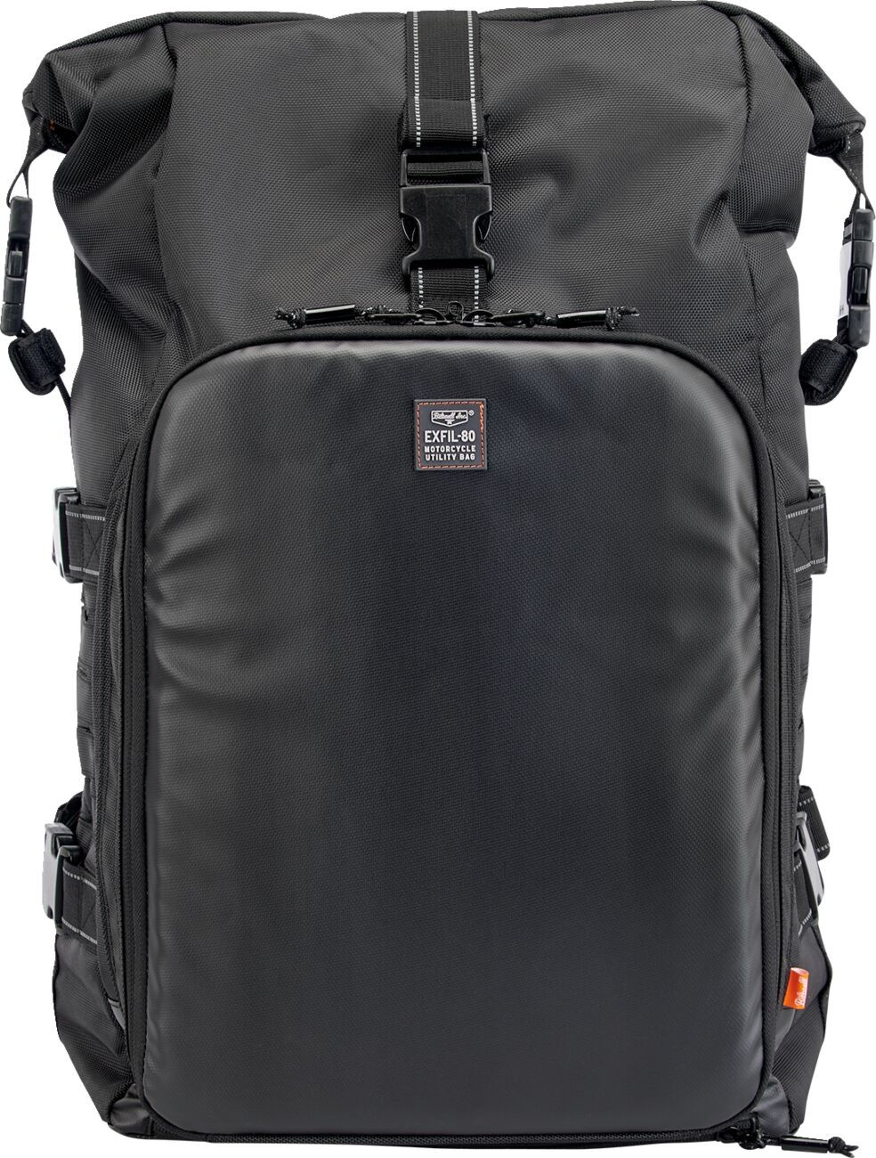 Biltwell Exfil-80 Motorcycle Bag - Gen 2- Black Bag Exfil-80 Gen 2 Blk