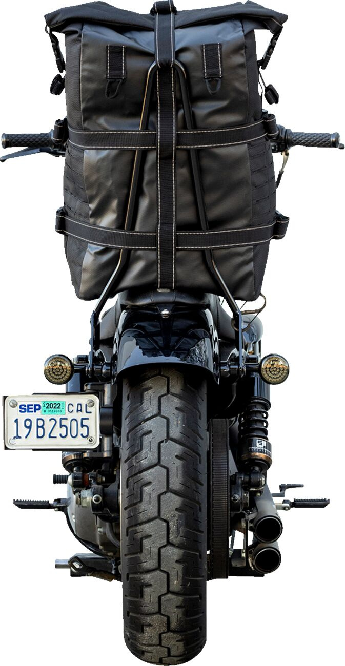 Biltwell Exfil-80 Motorcycle Bag - Gen 2- Black Bag Exfil-80 Gen 2 Blk