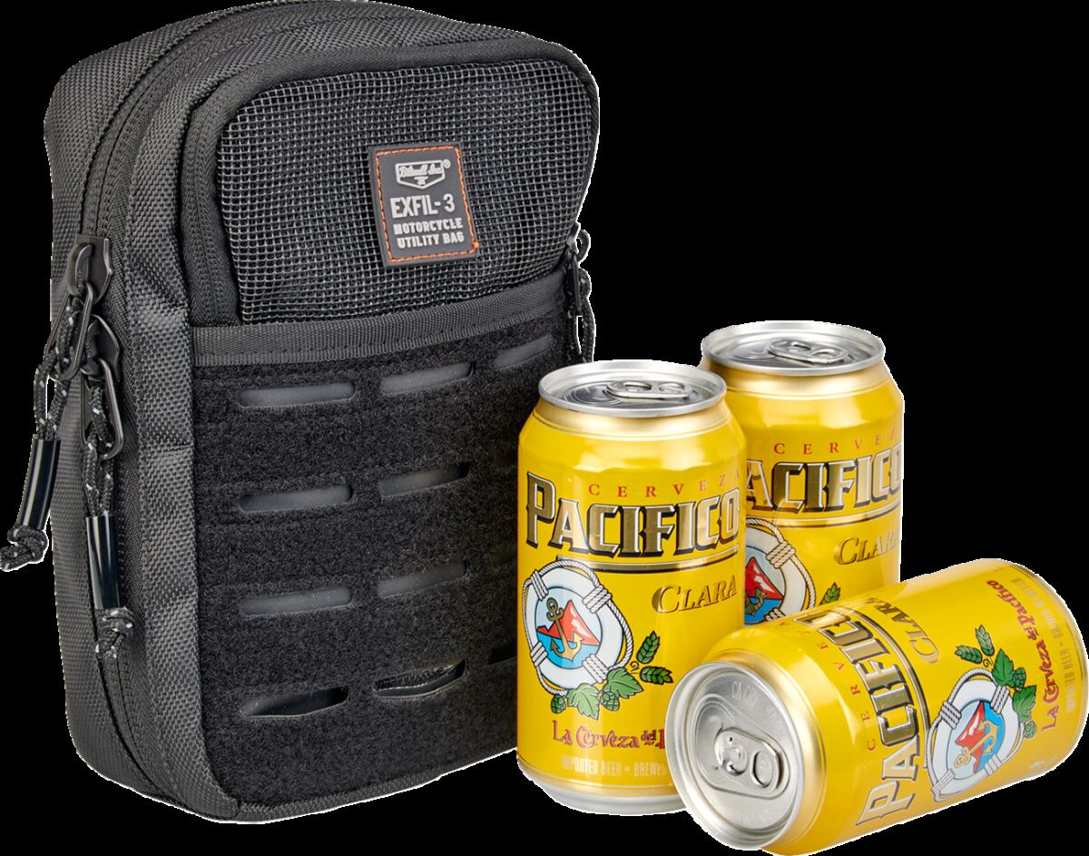 Biltwell Exfil-3 Bag 2.0 - Black Bag Exfil-3 Gen 2 Black