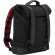 Burly Brand Roll Top Backpack Black Backpack Black Cordura