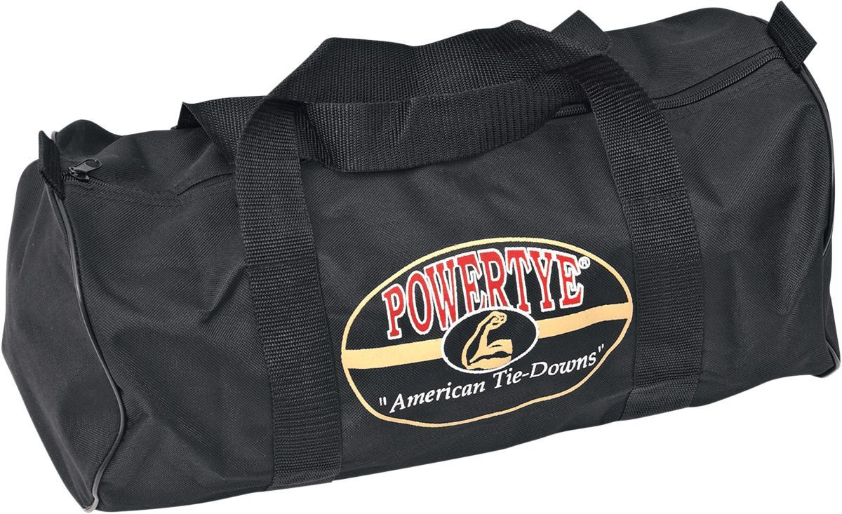 Powertye Tiedown Bag / Black / Nylon Bag Tiedown Large