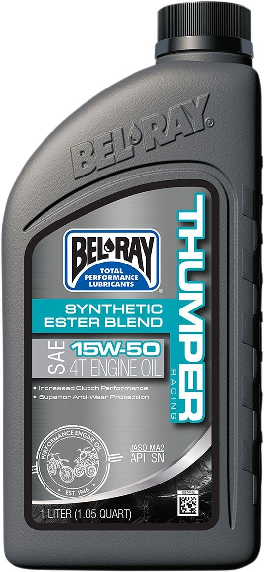 Bel-Ray Thumper Racing Synthetic Ester Blend 4-Stroke Engine Oil 15W-5