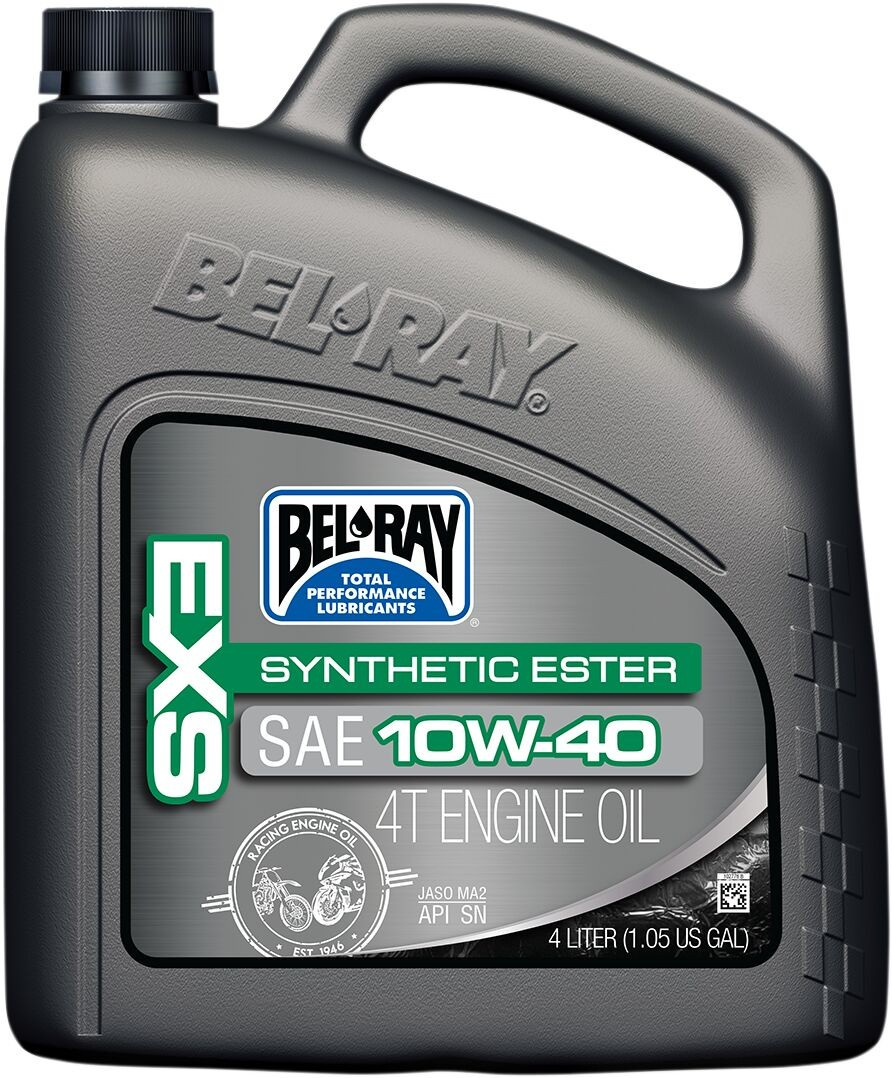 Bel-Ray Exs Synthetic Ester 4-Stroke Engine Oil 10W-40 4 Liter Oil 4T