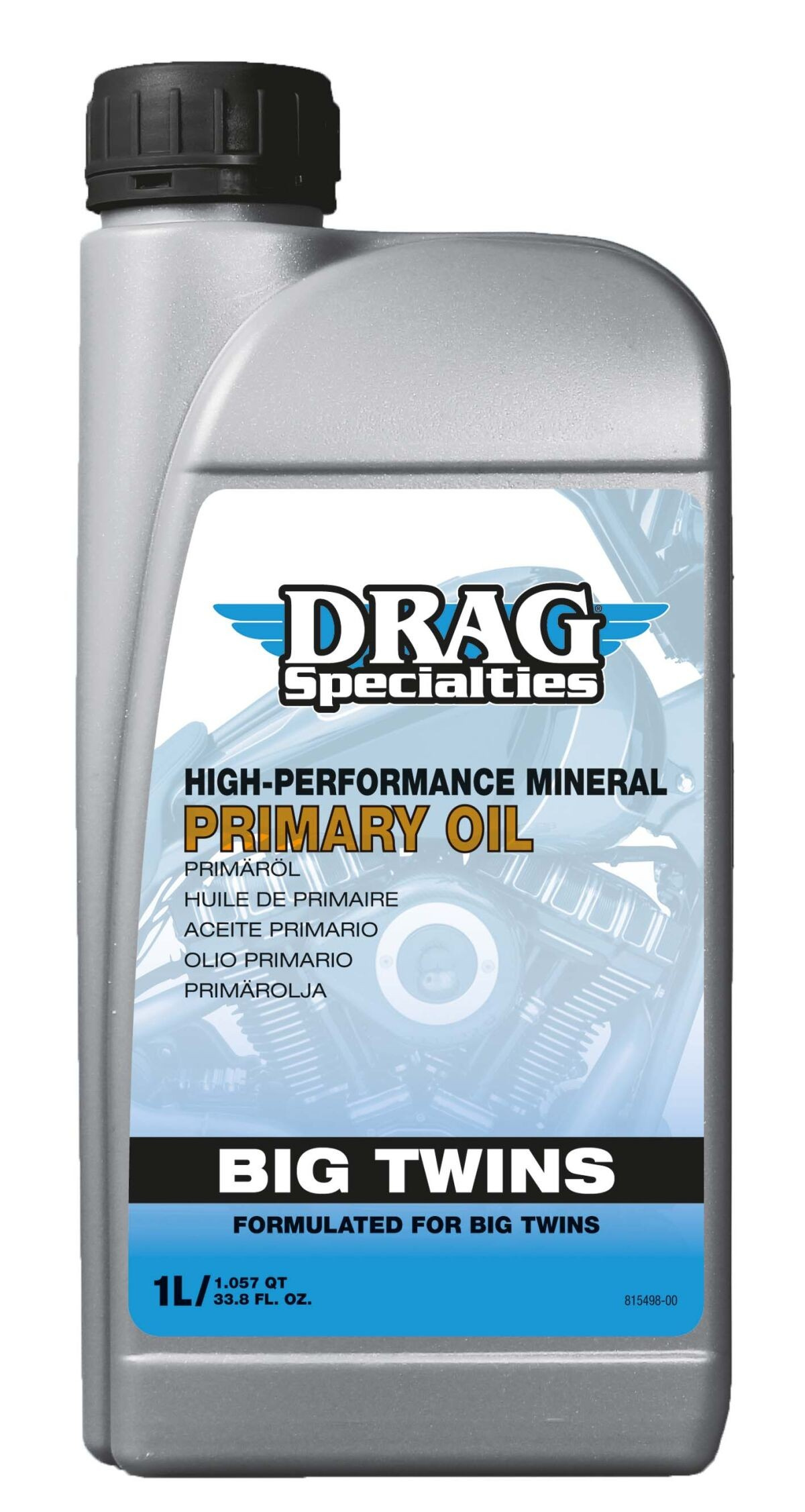 Drag Specialties Oil Oil E-Drg Prim Drve 12/1Q Oil E-Drag Prim Drve 1L