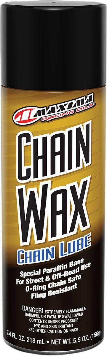 Maxima Chain Lube Aerosol / 163 Ml | 5.5 Fl. Oz. / Gold Lube Chain Wax