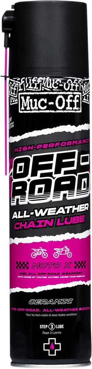 Muc-Off Offroad Chainlube 400Ml Offroad Allwea Chainlube 400Ml