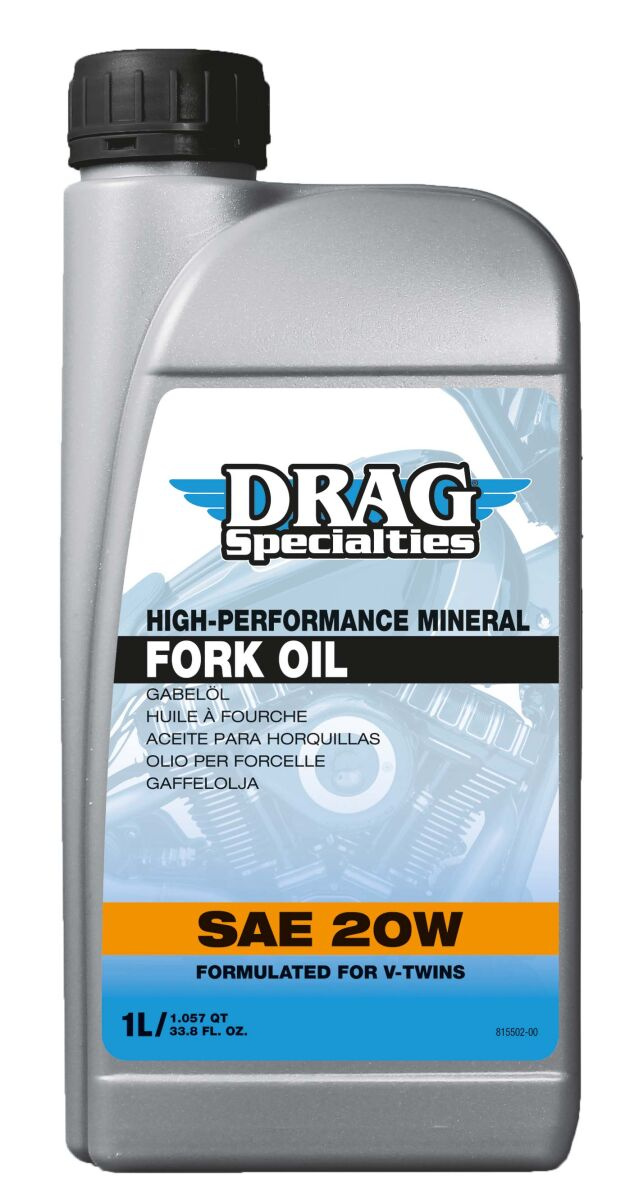 Drag Specialties Oil Oil E-Drg Fork 20W 12/1Qt Oil E-Drag Fork 20W 1L