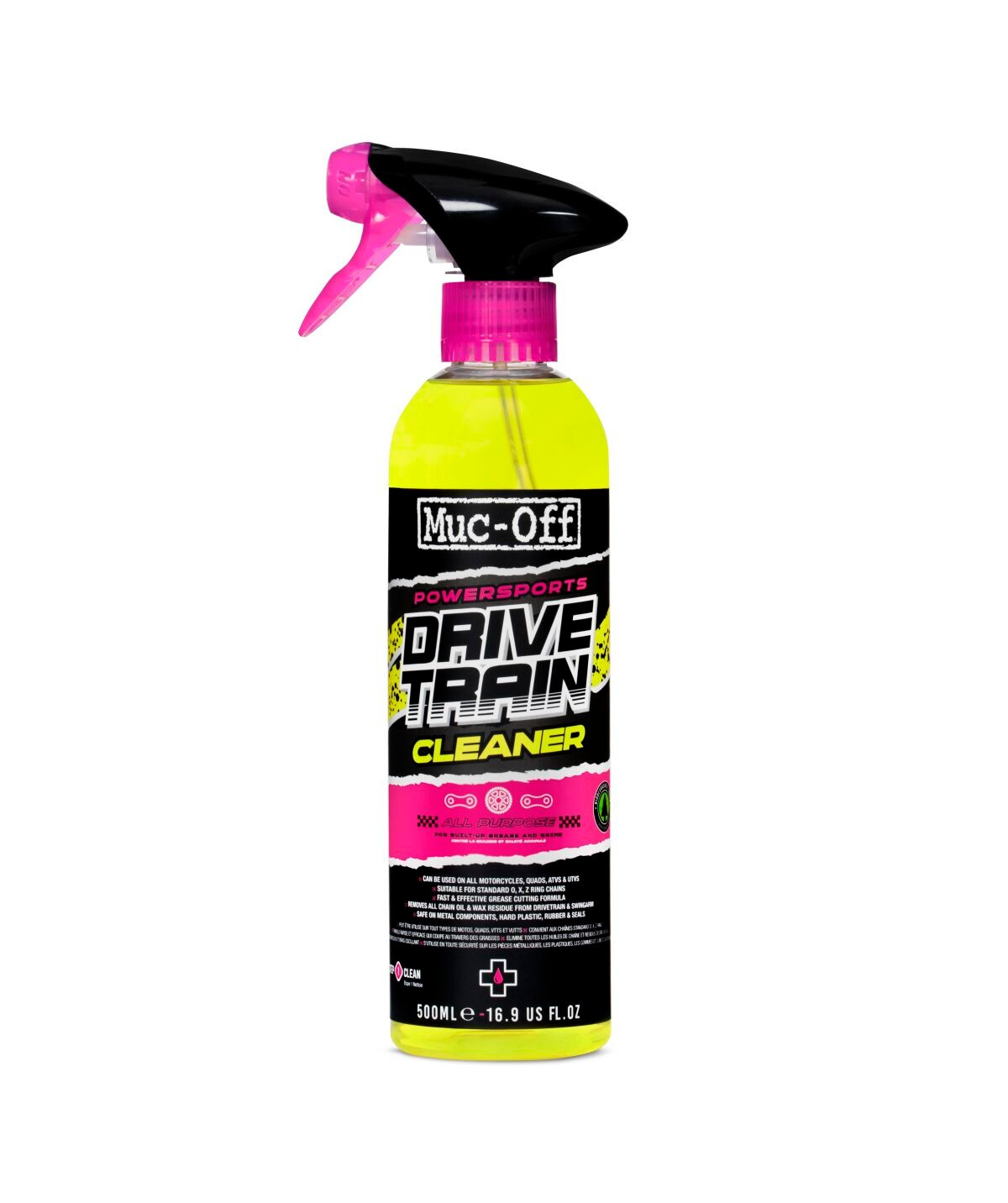 Muc-Off Drivetrain Cleaner 500Ml Pwersprts Drvtrain Clnr 500Ml