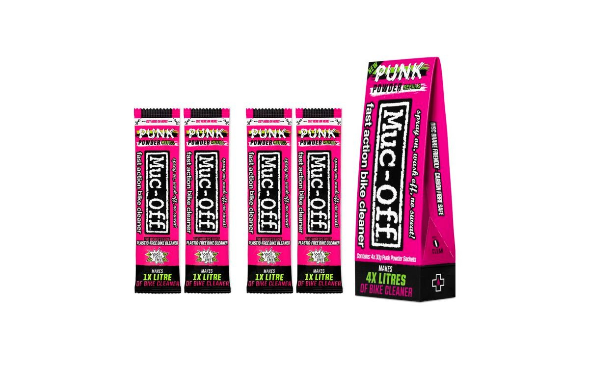 Muc-Off Punk Powder (4Pk) Cleaner 4Pk Punk Powder Bke Clnr