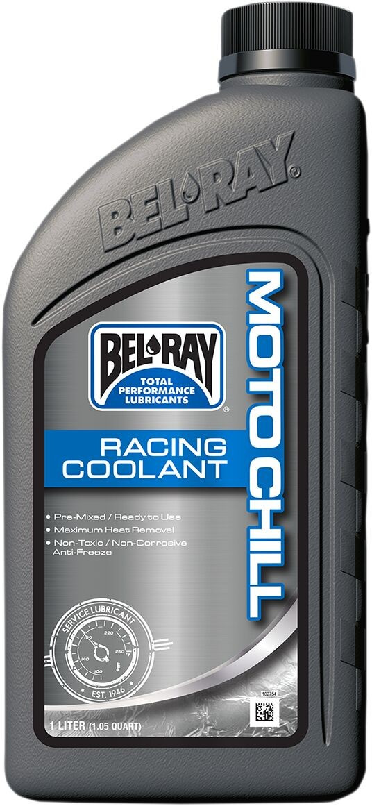 Bel-Ray Moto Chill Racing Coolant 1 Liter Coolant Moto Chill Racing 1L