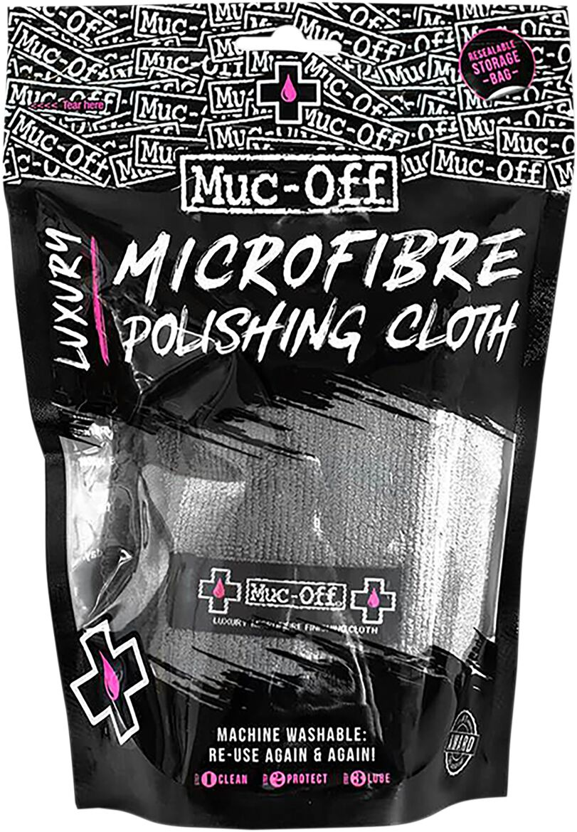 Muc-Off Premium Microfibre Polishing Cloth Polish Cloth Microfibre