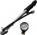 Drag Specialties Hi-Pressure Shock Pump 0-30 Psi Gauge Pump Air With G Drag Specialties Hi-Pressure Shock Pump 0-30 Psi Gauge Pump Air With G