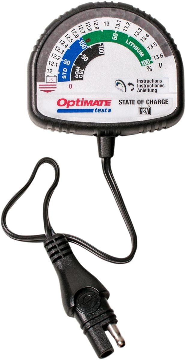 Tecmate Optimate Test State Of Charge Optimate Test Lithium Bat