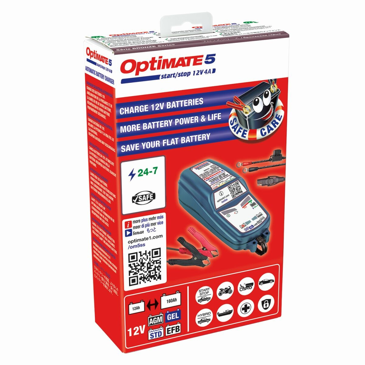 Tecmate Optimate 5 Start/Stop Optimate 5 Start-Stop