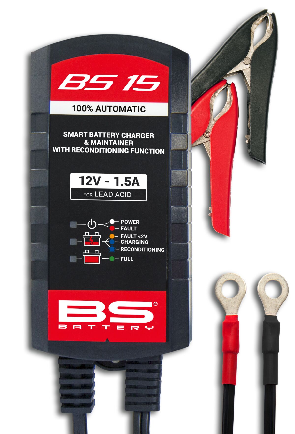 Bs Battery Charger Bs15 12V-1.5A Charger Bs15 12V-1.5A