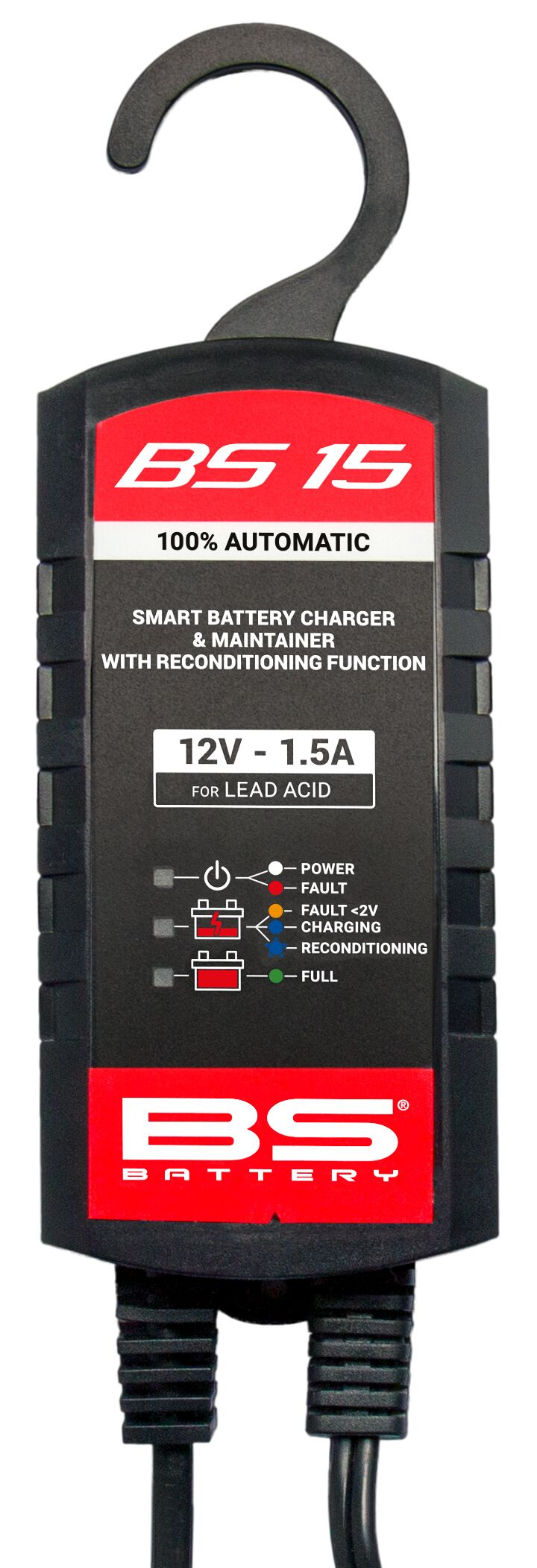 Bs Battery Charger Bs15 12V-1.5A Charger Bs15 12V-1.5A