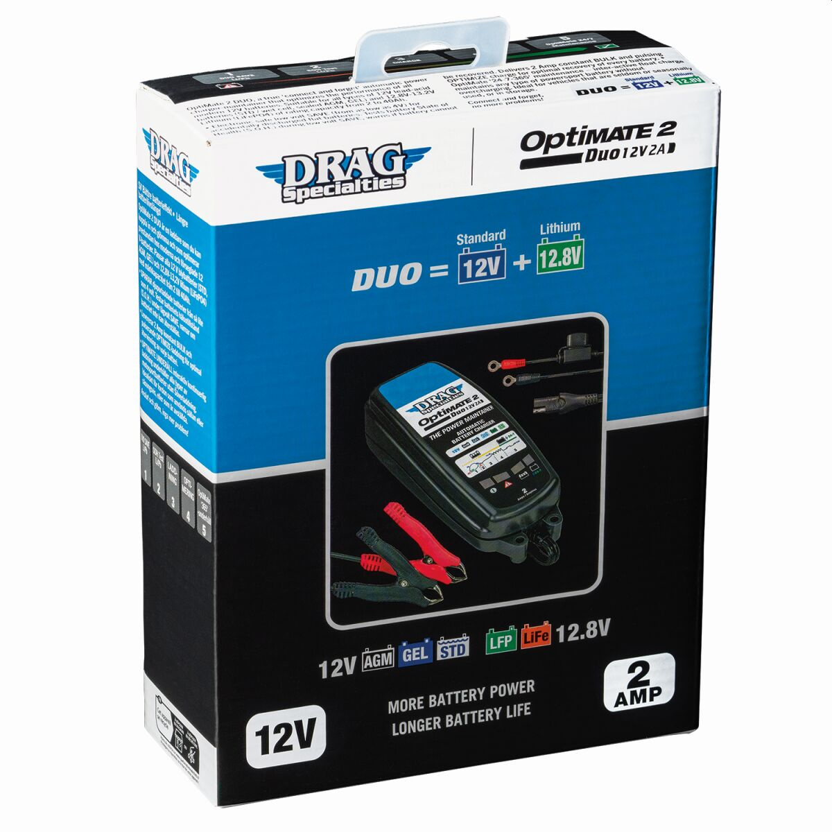 Drag Specialties  Charger Eu Optimate 2 Duo Drag