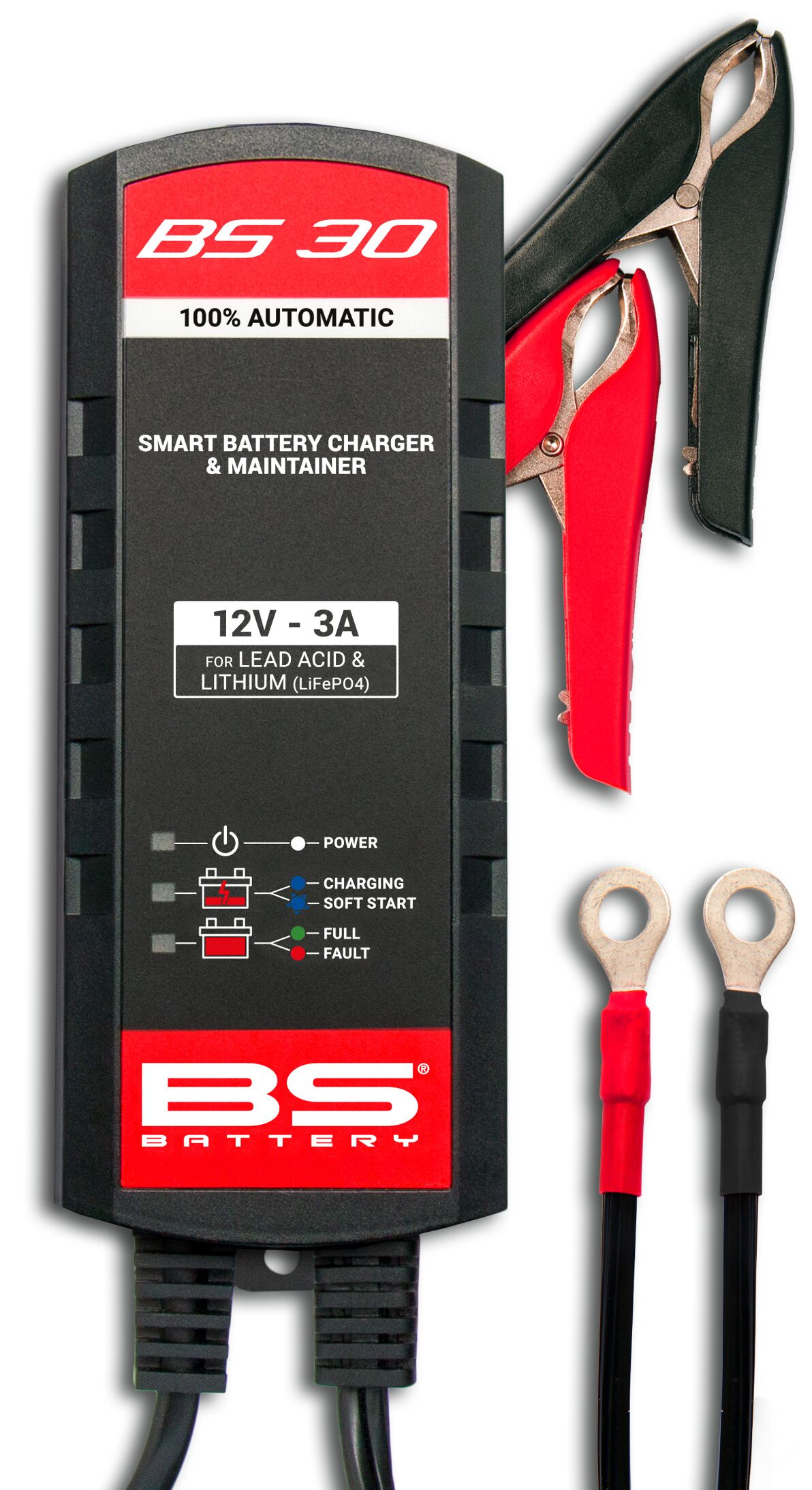 Bs Battery Charger Bs30 12V 3A - Uk Plug Charger Bs30 12V 3A - Uk Plug