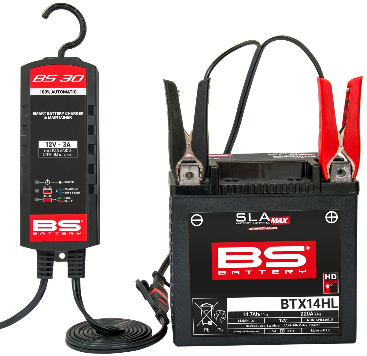 Bs Battery Charger Bs30 12V 3A - Uk Plug Charger Bs30 12V 3A - Uk Plug