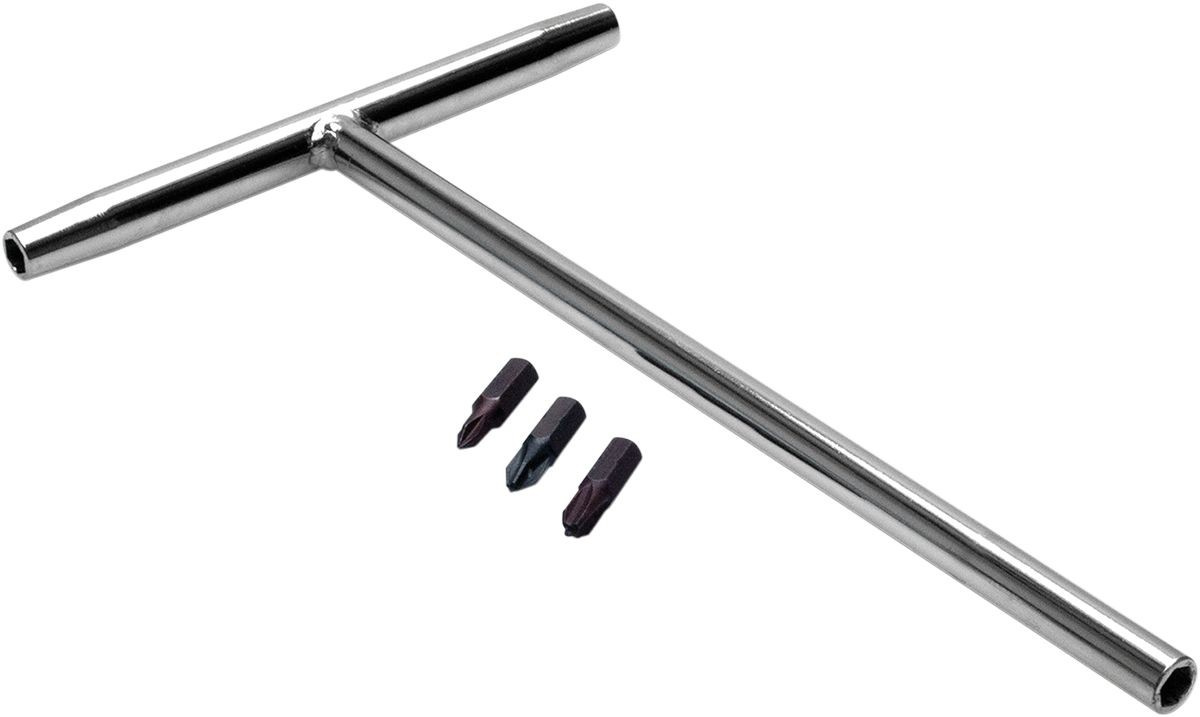 Motion Pro Motion Pro Tool T-Handle Bit Driver With No.1,2,3 Jis Cross