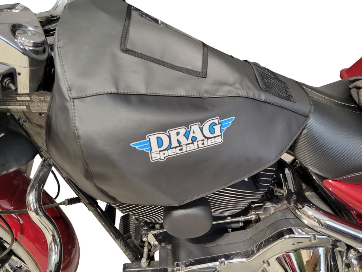 Drag Specialties Large Tank Cover Cover Service Fuel Tank