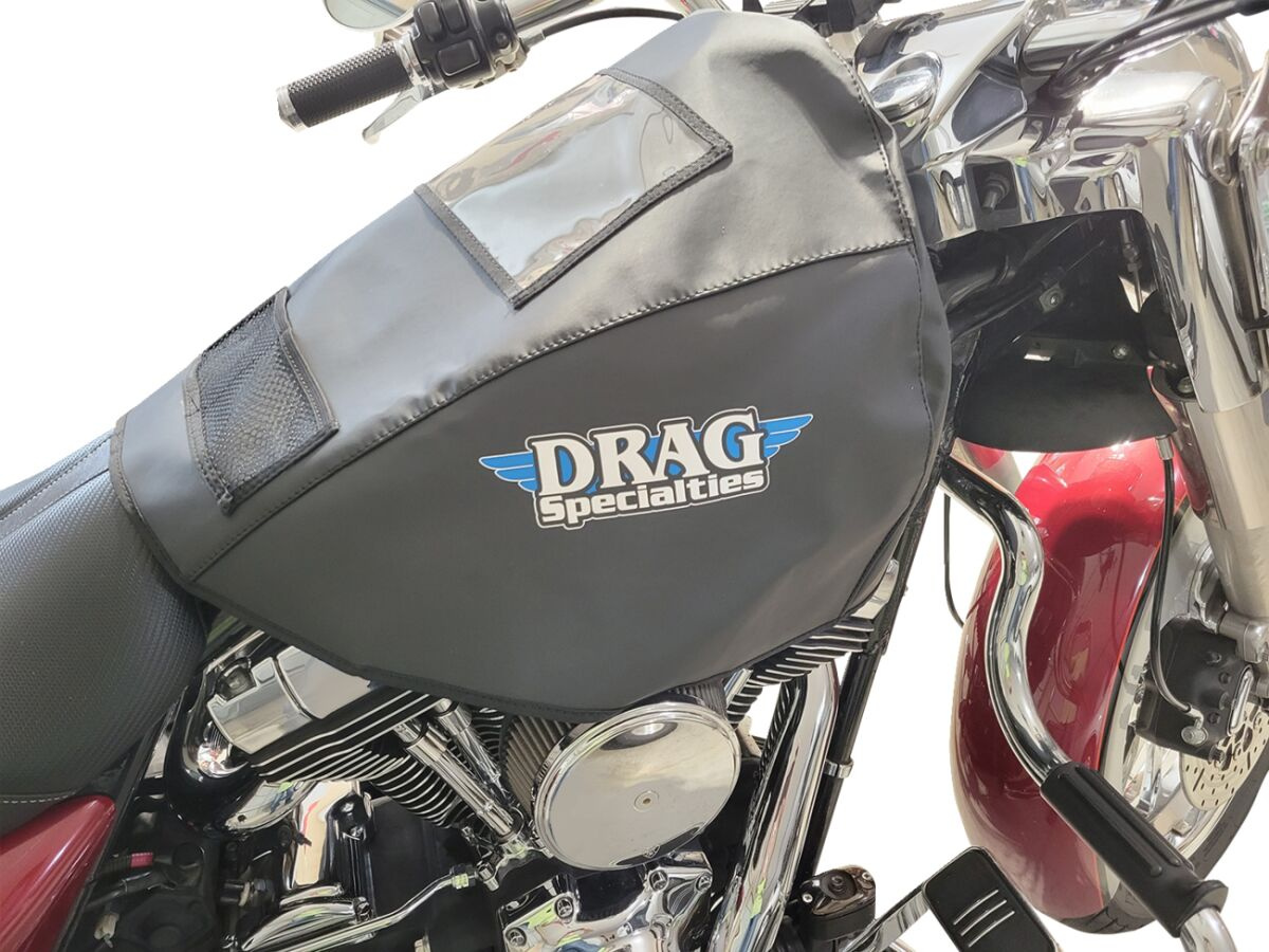 Drag Specialties Large Tank Cover Cover Service Fuel Tank