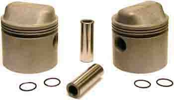 Kolvar Sporster XL 1000, 9:1 komp, utan ringar