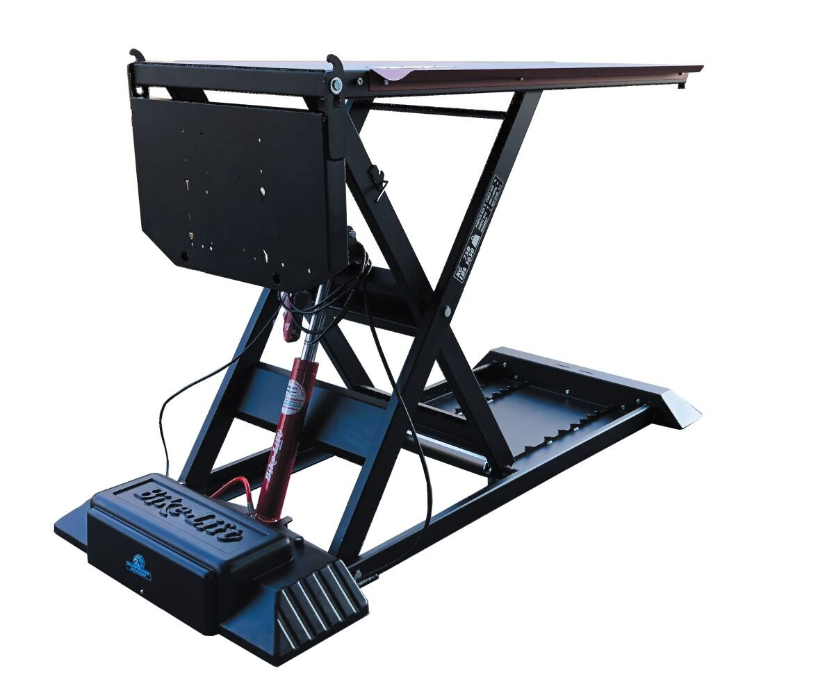 Bike Lift Electro-Hydraulic Lift 756 Split Hc / Black/Red Lift El-Hyd