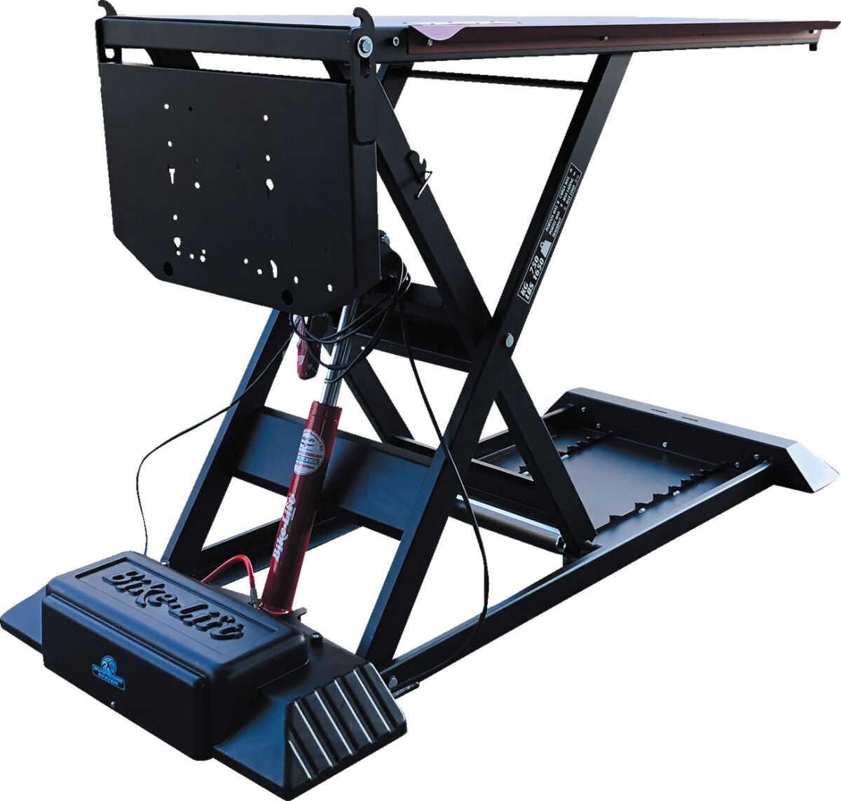 Bike Lift Electro-Hydraulic Lift 756 Split Hc / Black/Red Lift El-Hyd