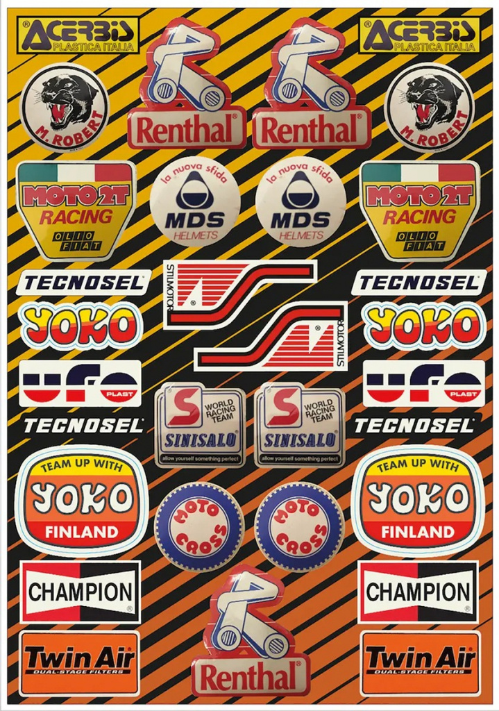 Tecnosel Stickers Sheet Tecnosel Stickers Sheet Tecnosel