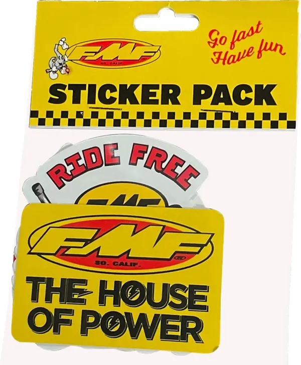 Fmf Decal Sticker Pack Go Fast Have Fun Decal Sticker Pack Go Fast Hav