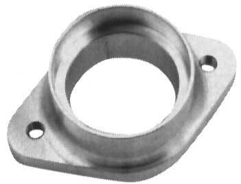 Adapter CV-f�rgasare till gamla insug Evo / Shovel med tv� bulth�l