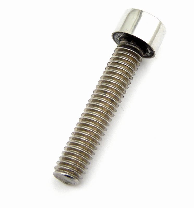 Insexskruvt M4x20 mm l�ng, rostfri. Lock CV-f�rgasare (�tg�r 1st)