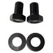 TC Bros Breather Bolts Black (1/2