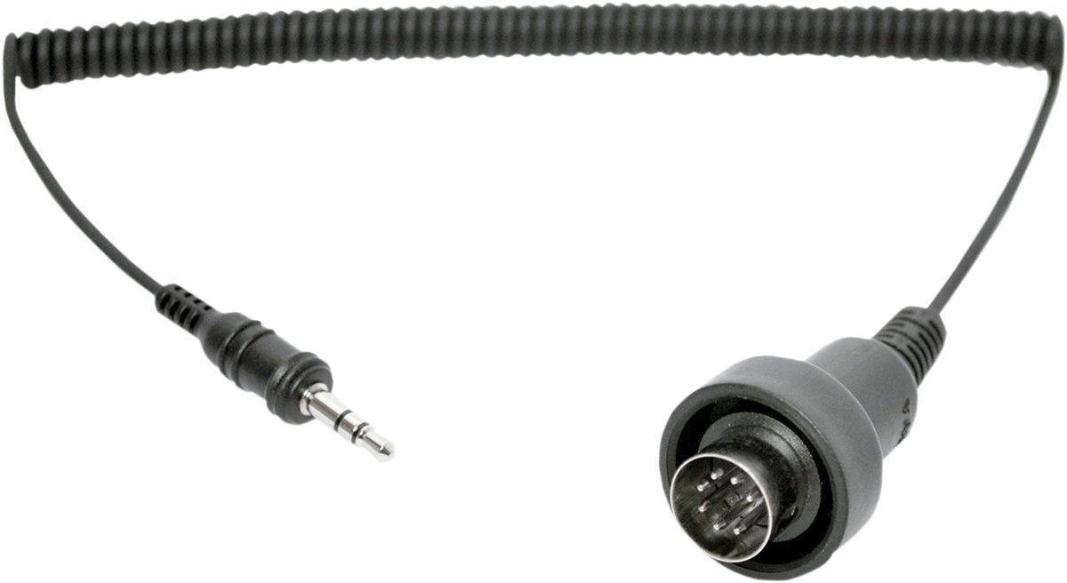 Sena Sm10 Stereo Jack 3.5Mm To 7-Pin Din Black Sm-10 Cbl 3.5 To 7 Din