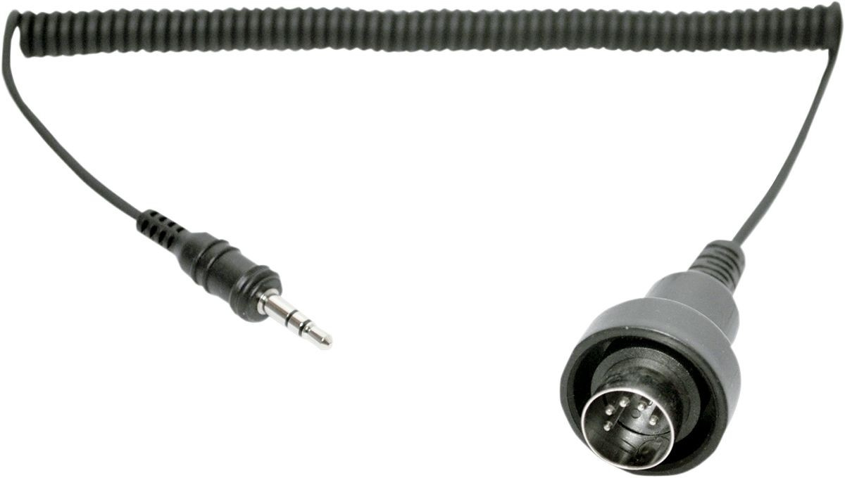 Sena Sm10 Stereo Jack 3.5Mm To 5-Pin Din Black Sm-10 Cbl 3.5 To 5 Din